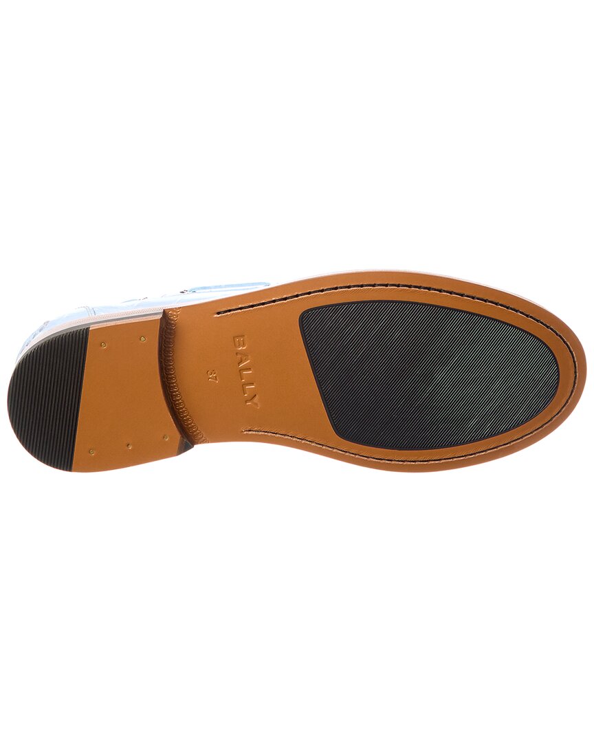 rimion croc-embossed leather loafer