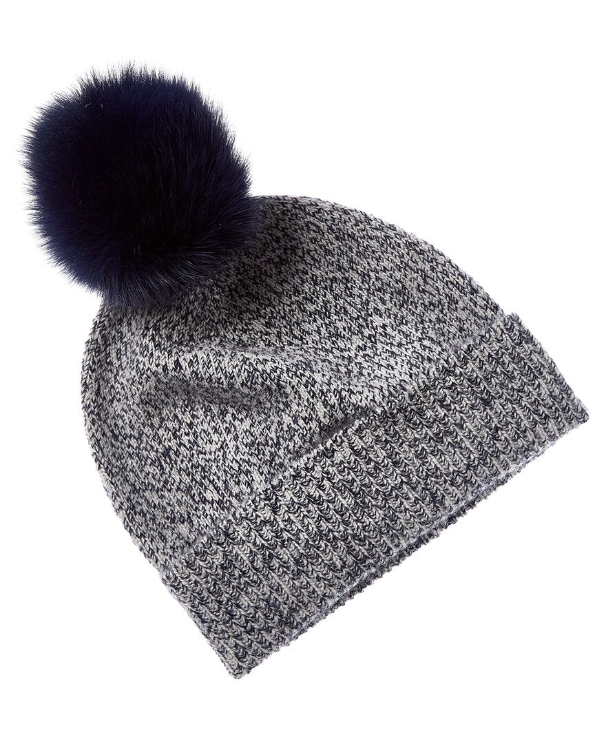 sofiacashmere marl cashmere hat