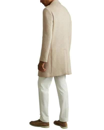 gable wool-blend overcoat