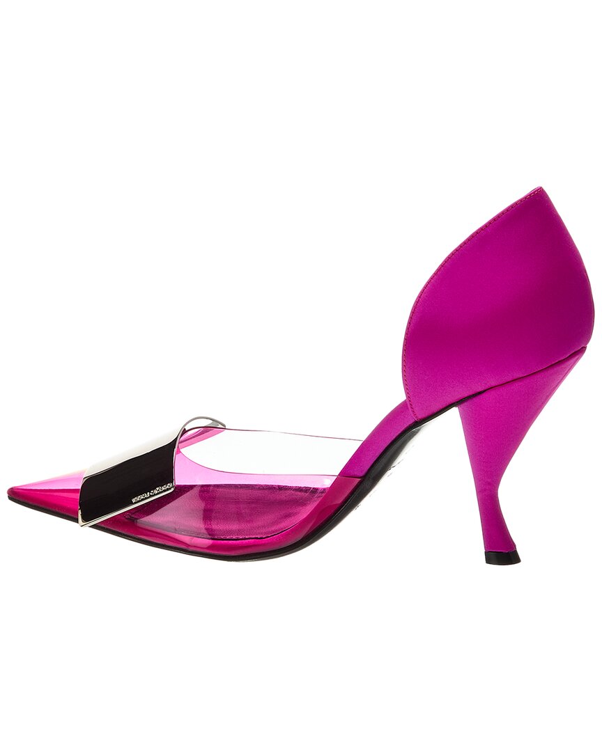 satin pump