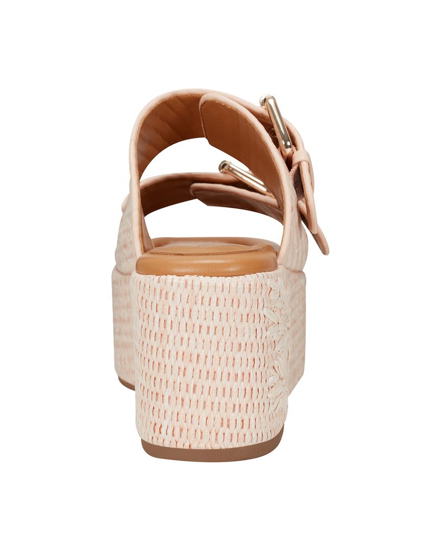 poppy leather-trim sandal