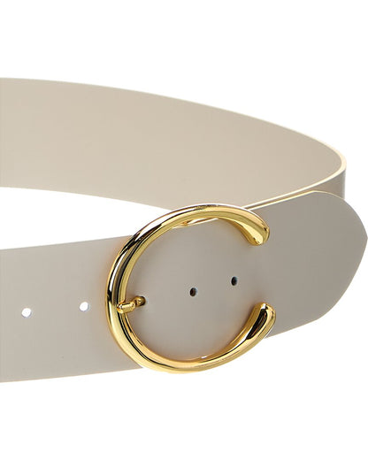 michaela leather belt