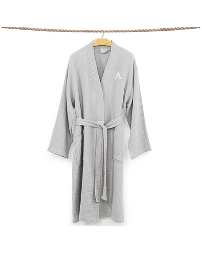 monogrammed smyrna hotel robe (a-z)