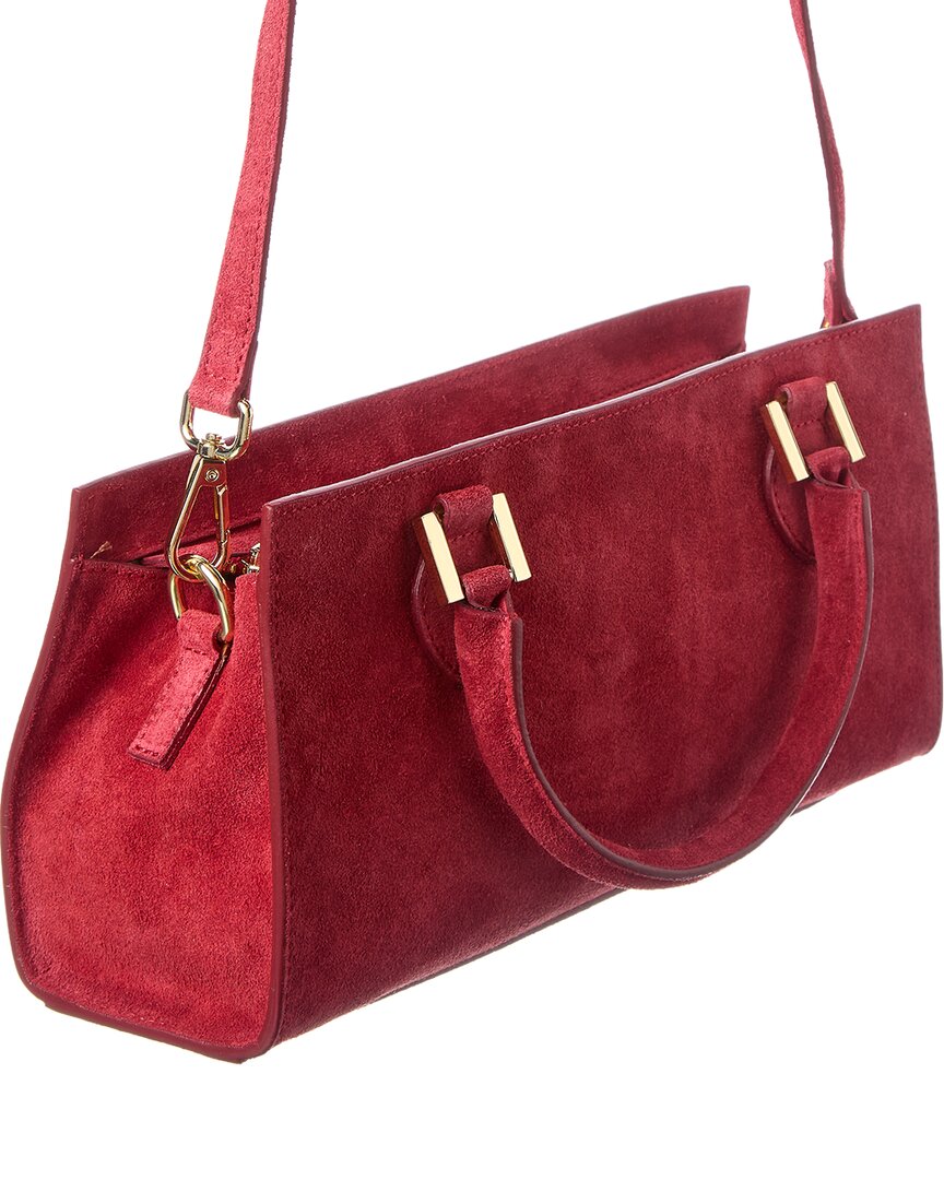 rosalind suede handbag
