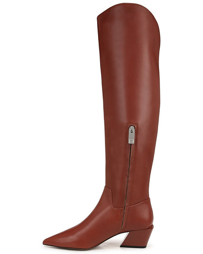 gwyn leather boot