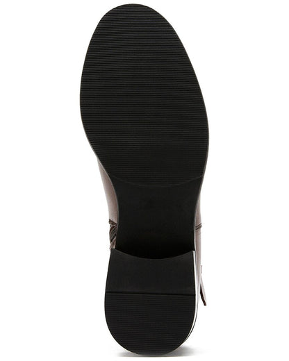aiden leather bootie