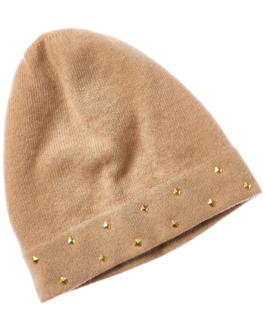 studs cashmere beanie
