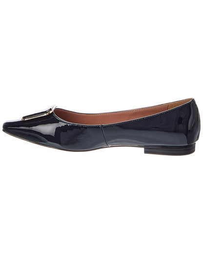 nancy leather flat