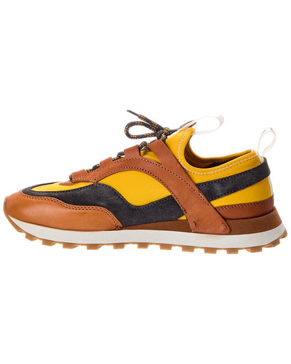 ferragamo indy leather sneaker