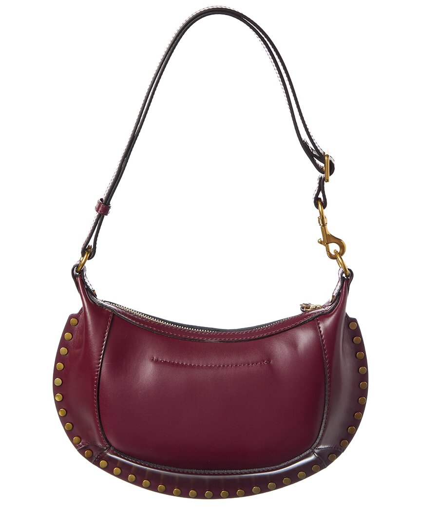 oskan moon leather hobo bag