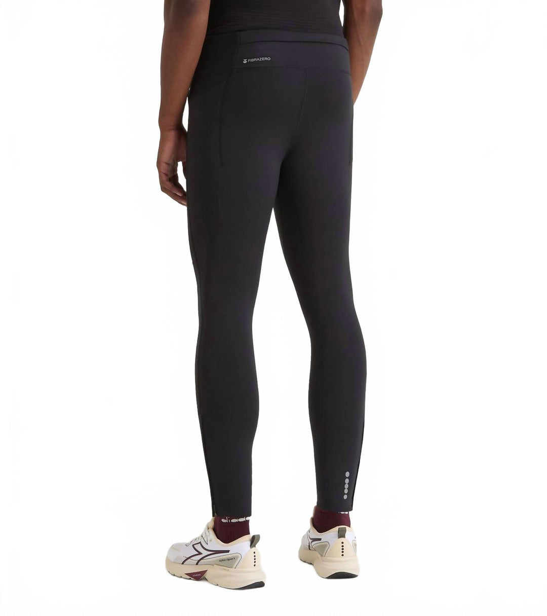 winter protection run tights in black