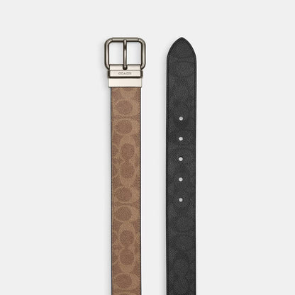 roller buckle cut to size reversible belt, 38 mm