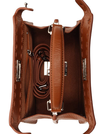 reed mini leather satchel