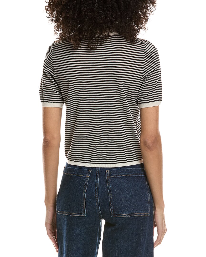 frame the smart wool-blend polo shirt