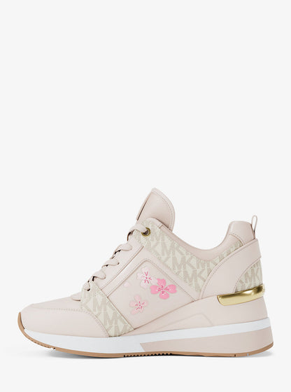 georgie signature logo trainer