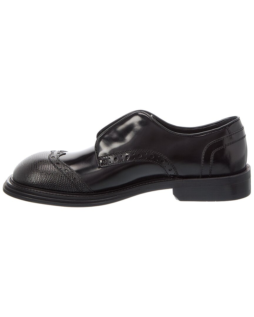 ferragamo festo leather derby