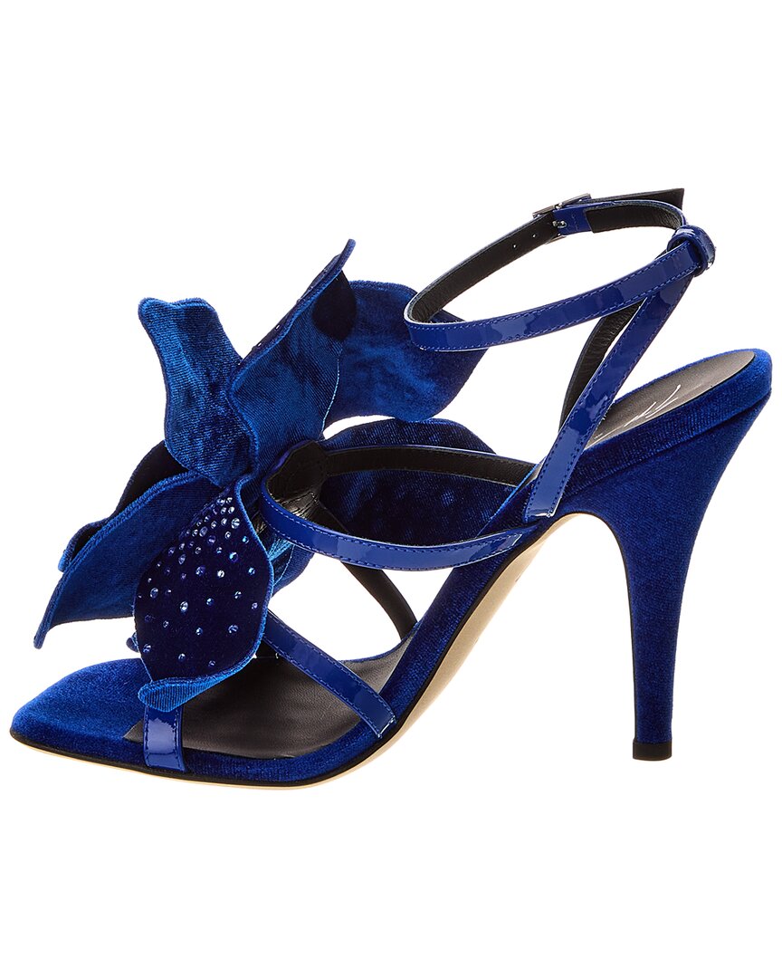 curvy 105 velvet sandal