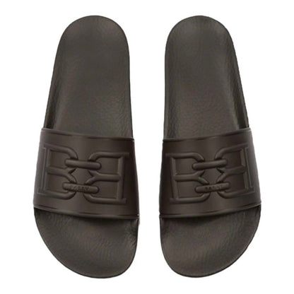 men's scotty 6300476 slide sandals in black rubber