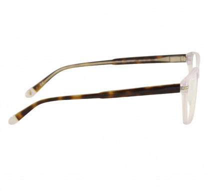 men's elliston rectangle eyeglasses in crystal