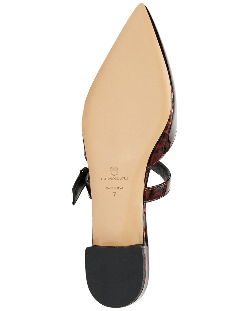 pasha leather mule