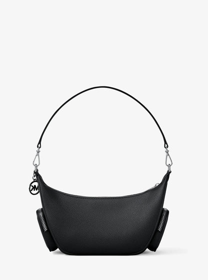 merritt small pebbled leather convertible crossbody bag