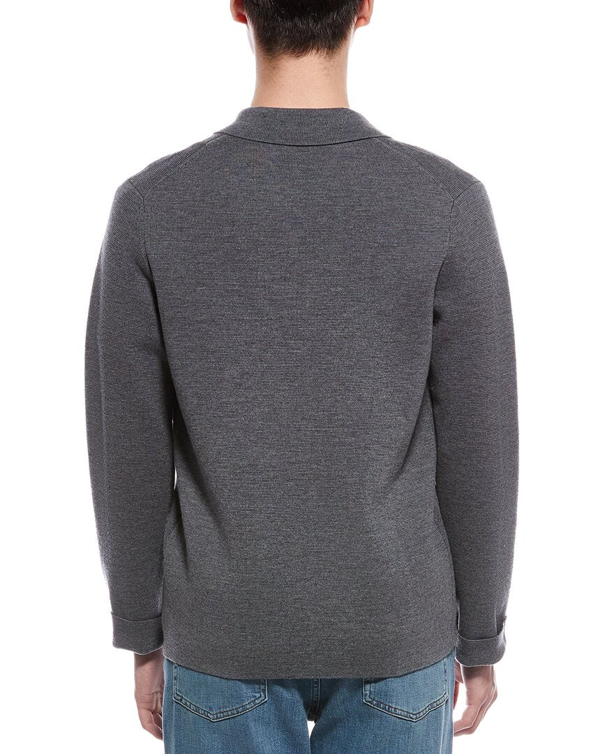 merino wool cardigan