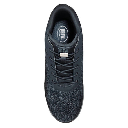 men's explore shoes in black mesh combo