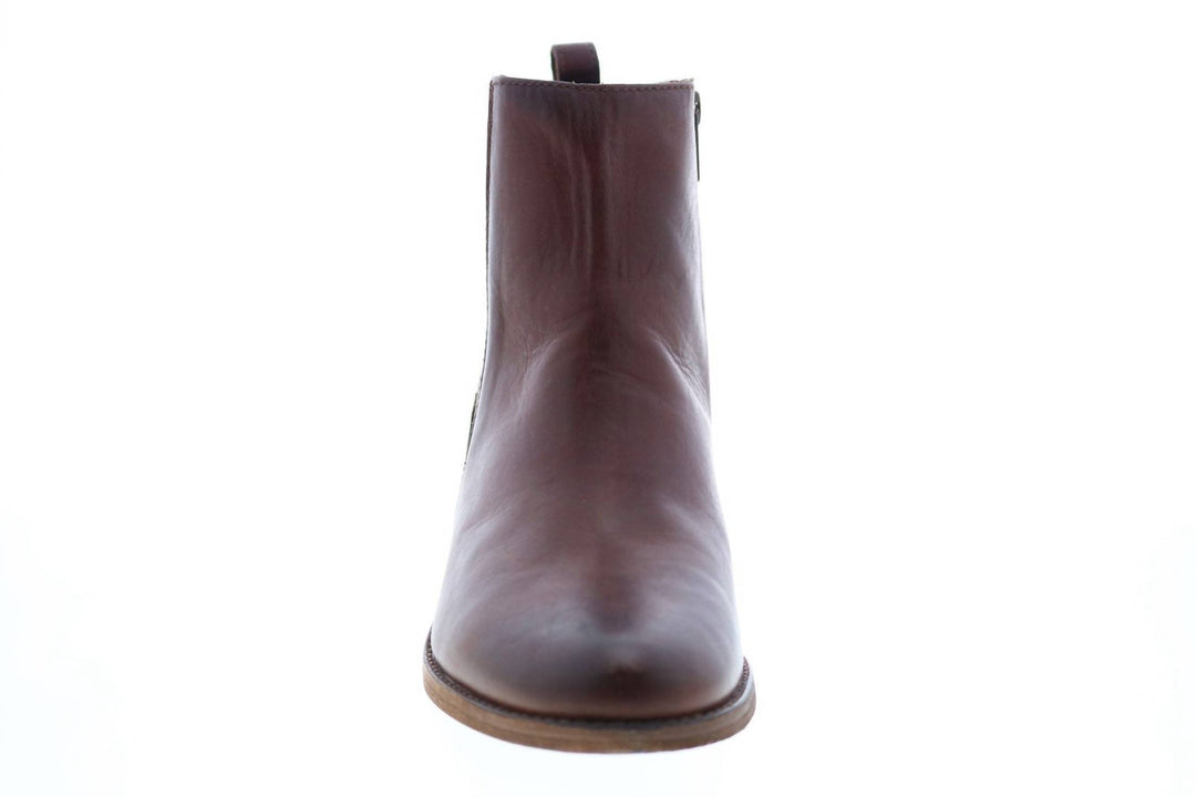 women's alton chelsea ankle boot in cognac brown