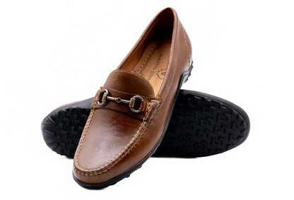 men's bill horse bit loafers in burnt cedar