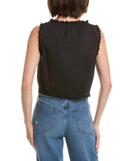 eyelet cami