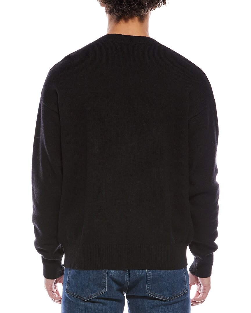 wool & cashmere-blend crewneck sweater