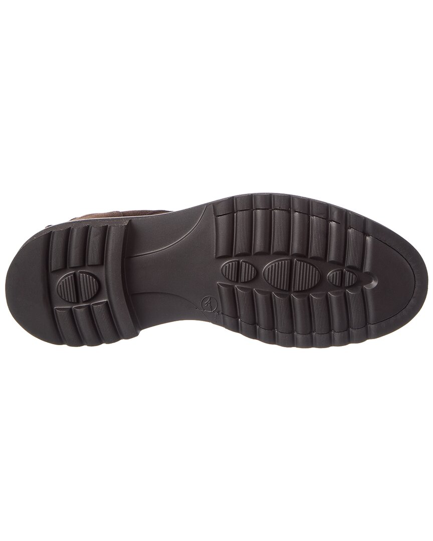 lace-up suede boot