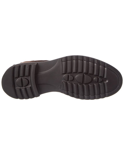 lace-up suede boot