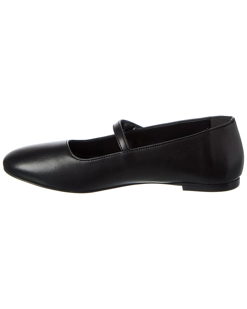sofia leather flat