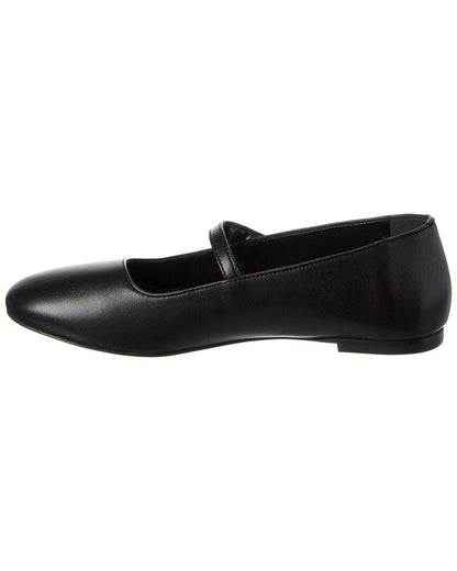 sofia leather flat