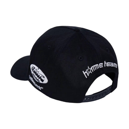 men's la performance hat in ultra black