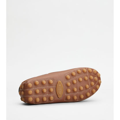 boat gommino bubble loafers in leather