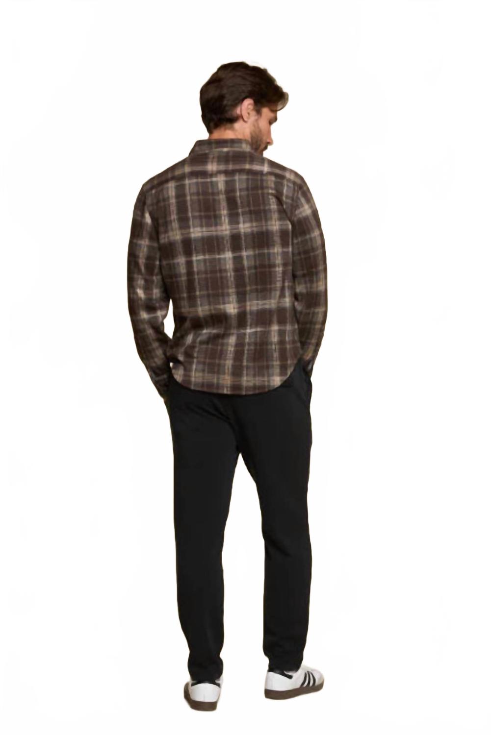 nazare cove long sleeve shirt in java