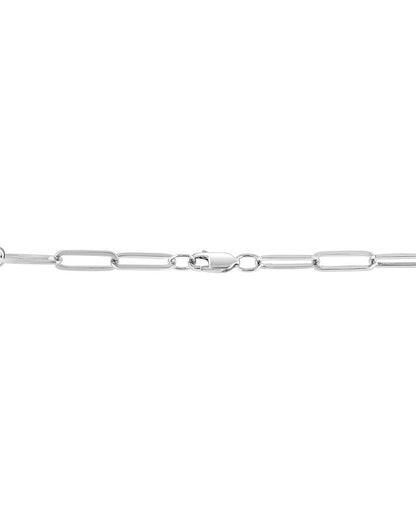 silver 1.09 ct. tw. diamond necklace