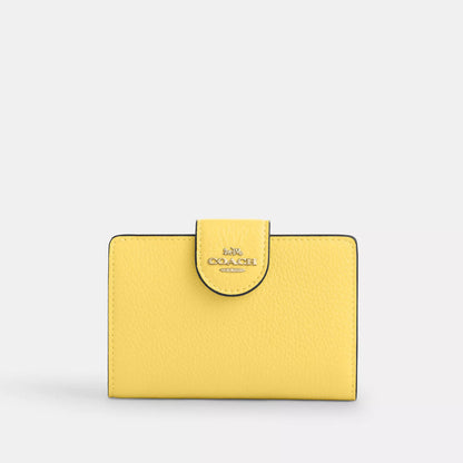 medium corner zip wallet