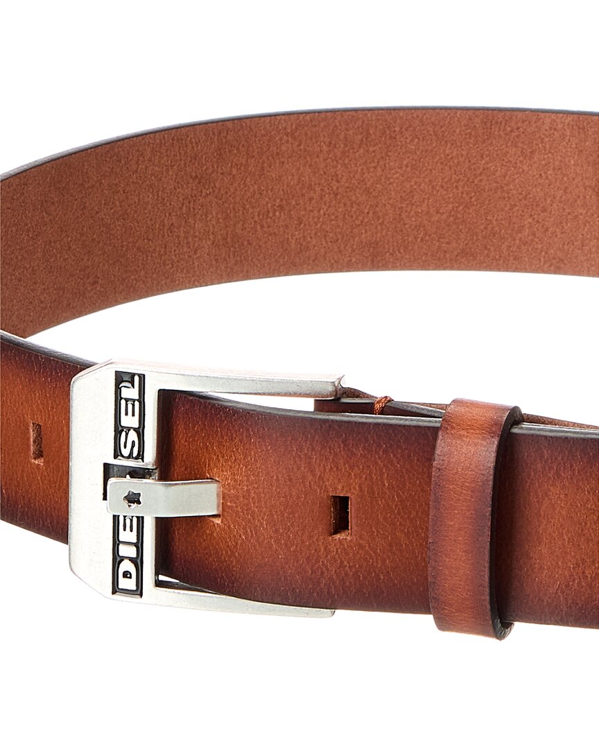 logo bluestar leather belt