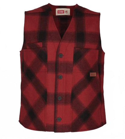 Medium - red/black plaid