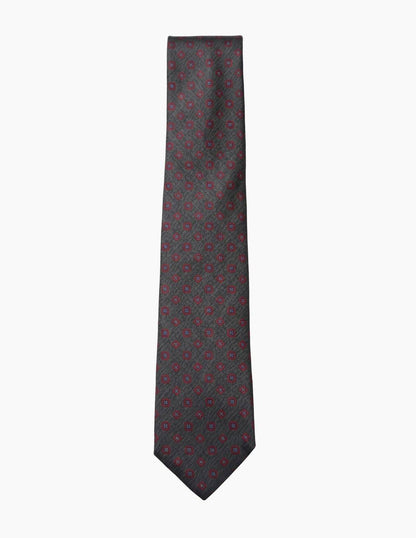 One Size - grey /maroon