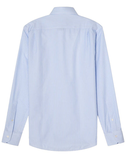 reynolds stripe twill dress shirt