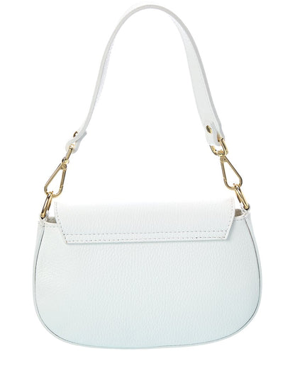 amber leather crossbody