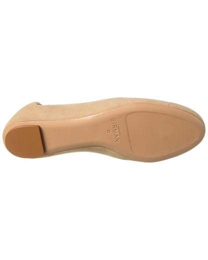 clarita suede ballerina flat