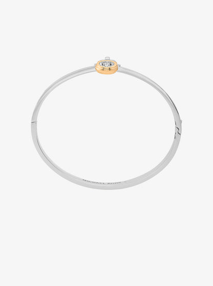 pavé lock bangle