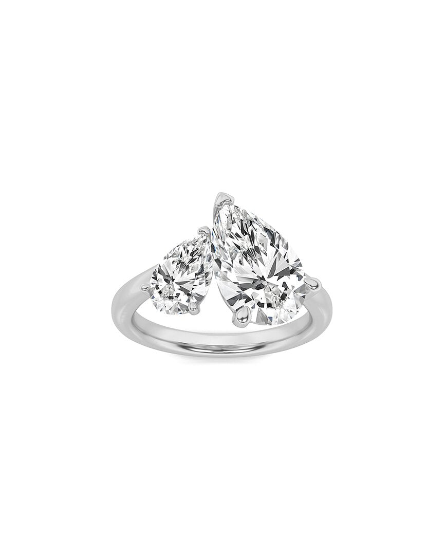 14k 3.00 ct. tw. lab-grown diamond ring