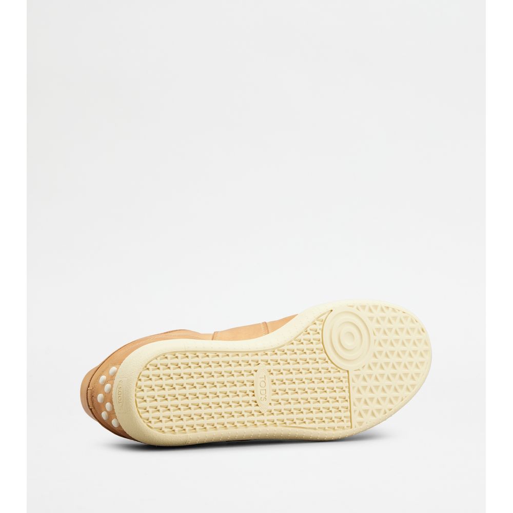 tabs sneakers in leather