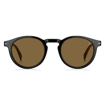 Brown Oval Men's Sunglasses
